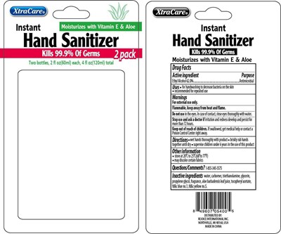 label image - Sanitizer Aloe label